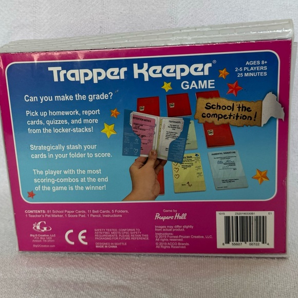 Vintage Trapper Keeper Game Pink Unicorn Rainbow 80’s 90’s Toy  Retro - Picture 4 of 7